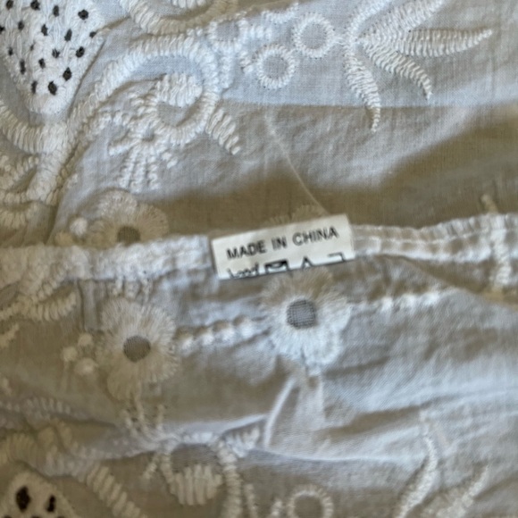 Victoriana White Cotton Lace Robe Size Small - Picture 10 of 13